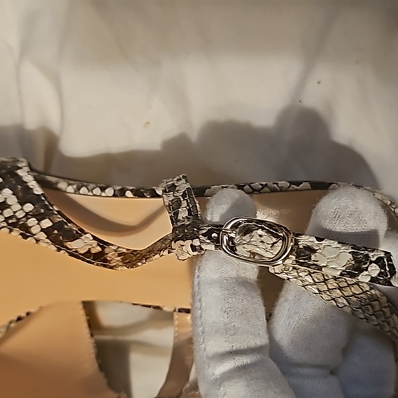 Kitten Heel Snakeskin Pump - Picture 9 of 11